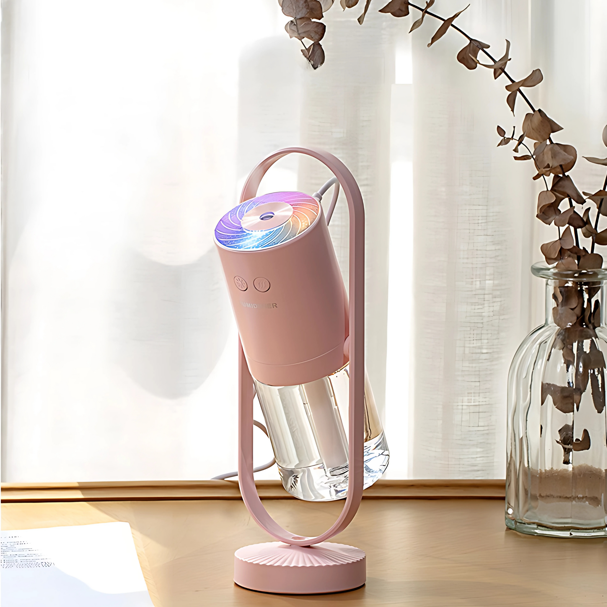 Magic Shadow USB Humidifier – Night Light & Purifier