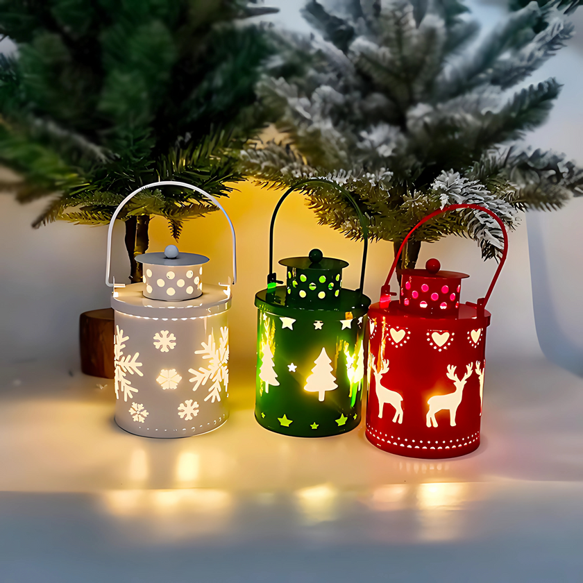 LED Christmas Lanterns – Decorative Candle Lights