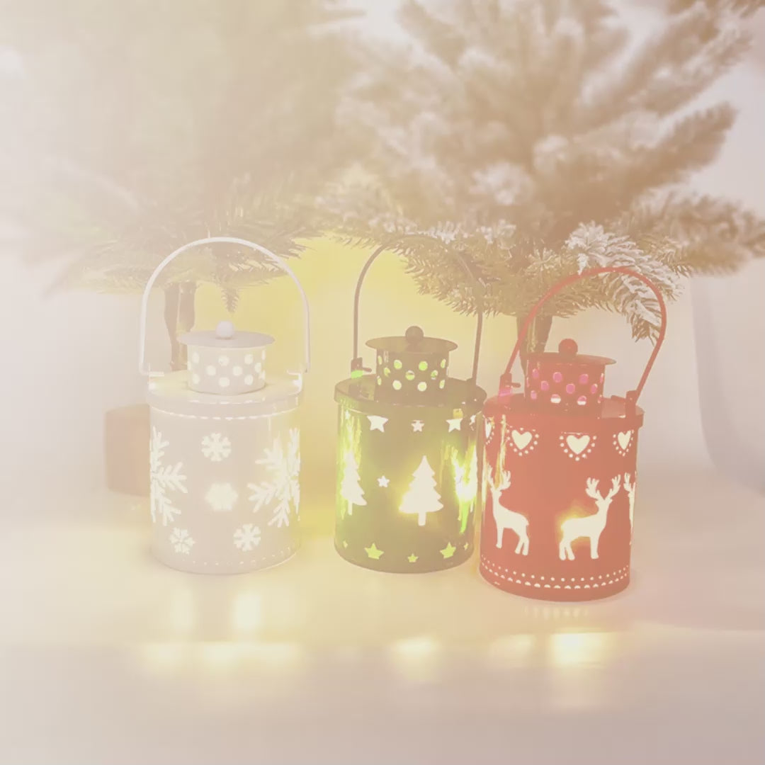 LED Christmas Lanterns – Decorative Candle Lights