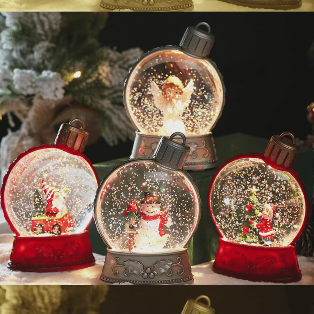 Luminous Christmas LED Figurines – Festive Home Décor