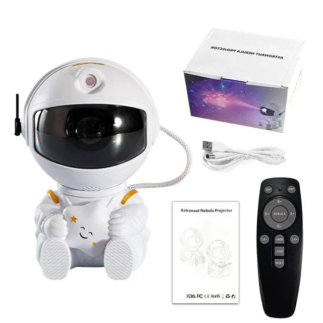 Galaxy Astronaut Starry Projector – LED Night Sky